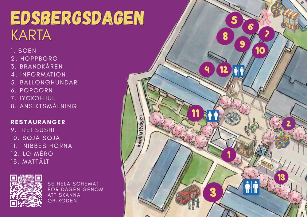 Edsbergsdagen Karta